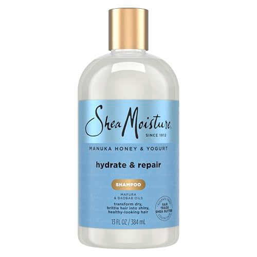 SheaMoisture Manuka Honey & Yogurt Shampoo - Hydrate & Repair 13 oz