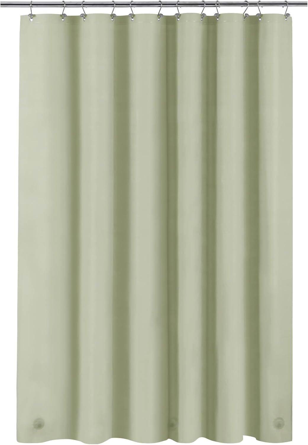 Clear Plastic Shower Liner - Premium Waterproof PEVA Curtain with Rustproof Grommets & 3 Magnets | Standard Size