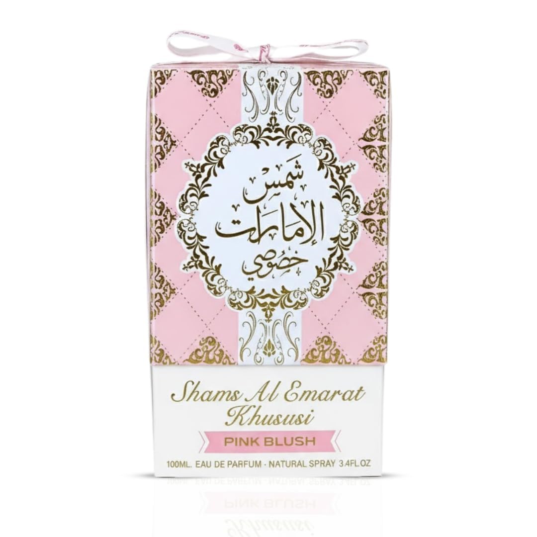 Ard Al Zaafaran Pink Blush Eau de Parfum Spray - 100ml | Elegant Fragrance for Women