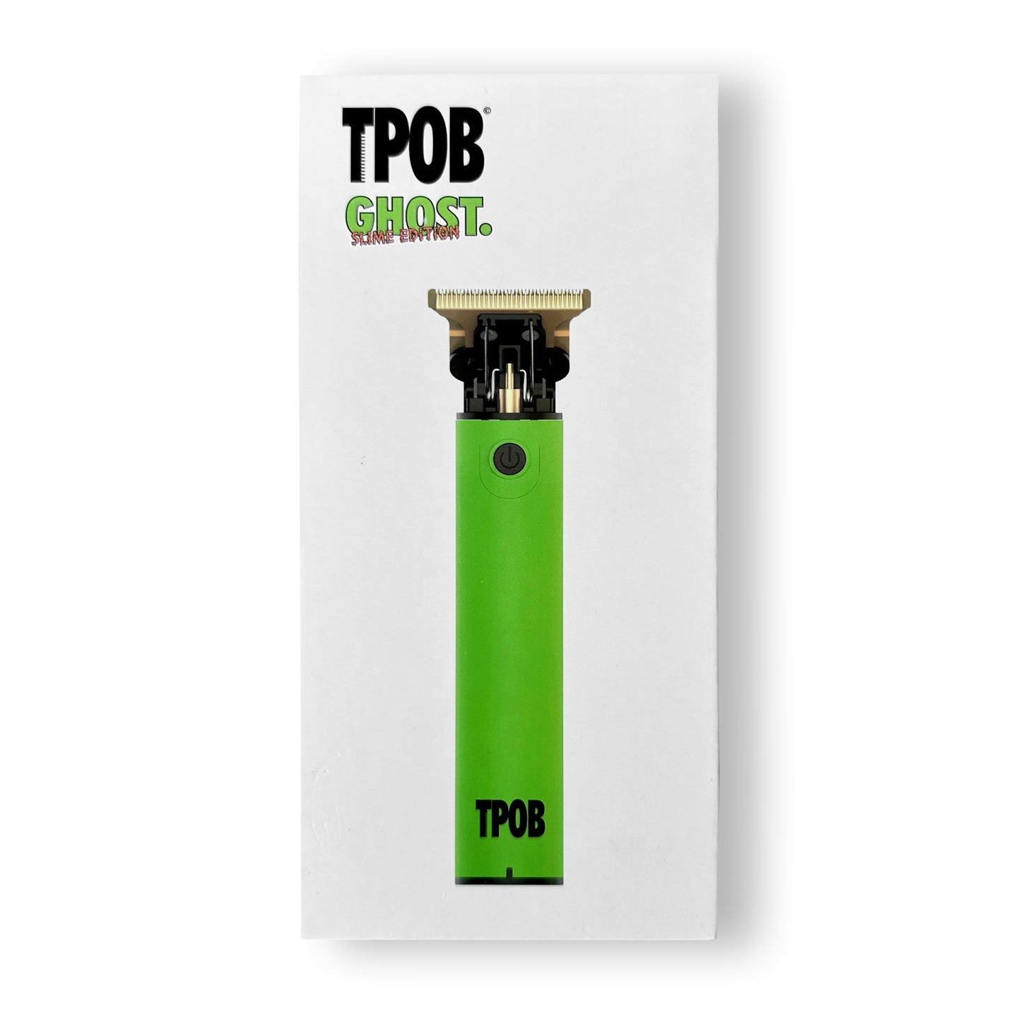 TPOB Ghost Beard Trimmer Hair Clippers for Men, Professional Hair Trimmer Zero Gapped T-Blade Trimmer Cordless Rechargeable Edgers Clippers Electric Beard Trimmer Shaver (Ghost Slime)