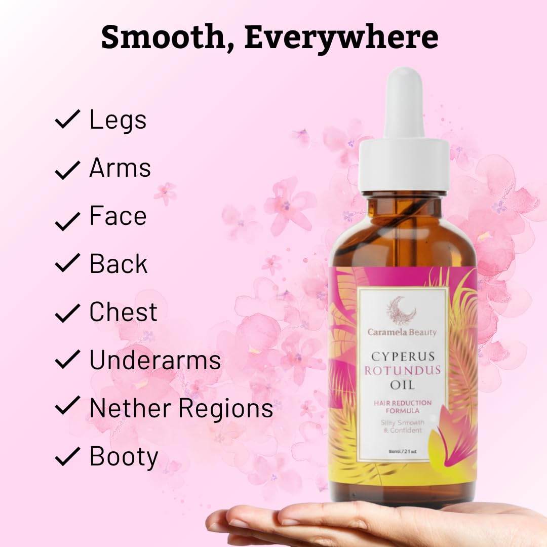 Botanical Body Oil - Jojoba, Rosehip & Sweet Almond Oils | 60ml After-Shave & Post-Wax Moisturizer for Silky Smooth Skin