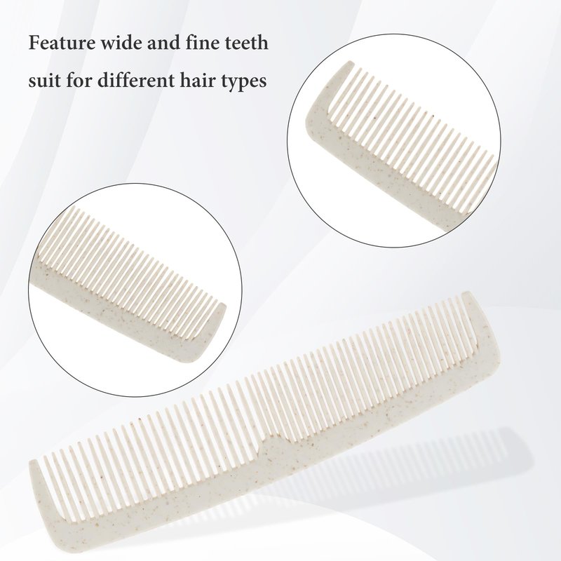 Hair Combs Bulk, 100 Pack Disposable Combs Individually Wrapped, Double Tooth for Beard and Hair, Suitable for Travel, Hotel, Event Gifting and Care Bag