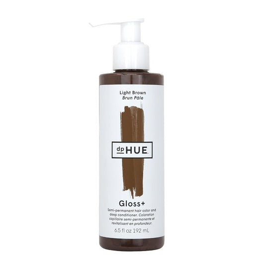dpHUE Gloss+ | Light Brown Hair Color Treatment - Boosts Fading & Enhances Shine - 8-12 Applications