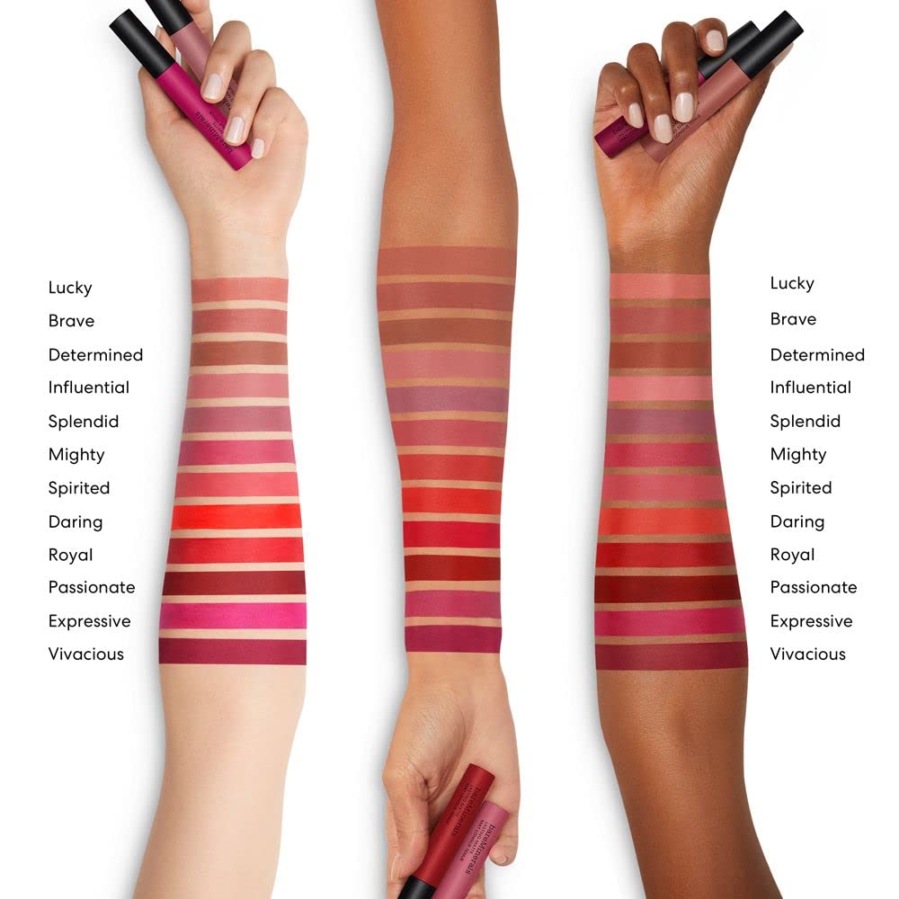 bareMinerals Mineralist Liquid Lipstick - Velvet Matte Finish, All-Day Wear | Weightless, Talc-Free Formula