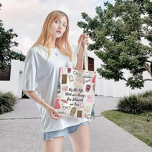 WCGXKO We Live Tote - Jehovah Witness Gift Canvas Shopping Bag