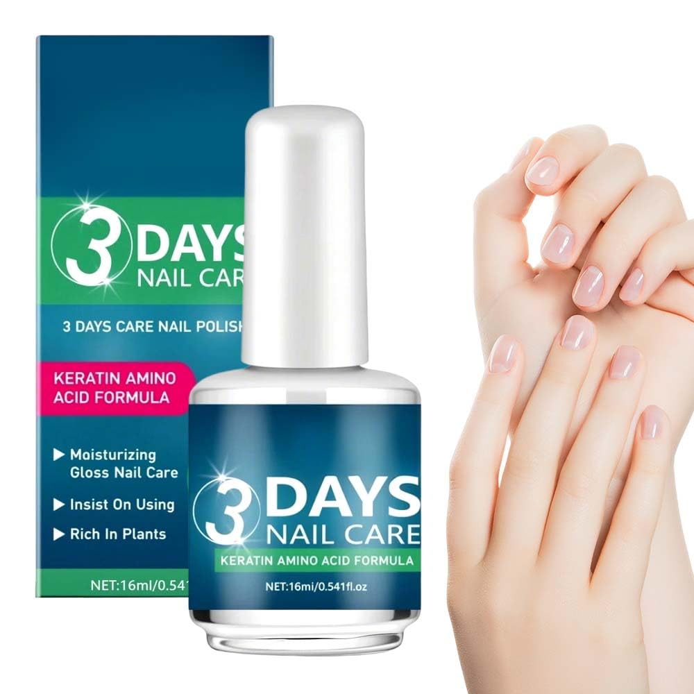 Nail Care Oil with Keratin - Strengthen & Hydrate Nails for Long-Lasting Shine | 1 PCS