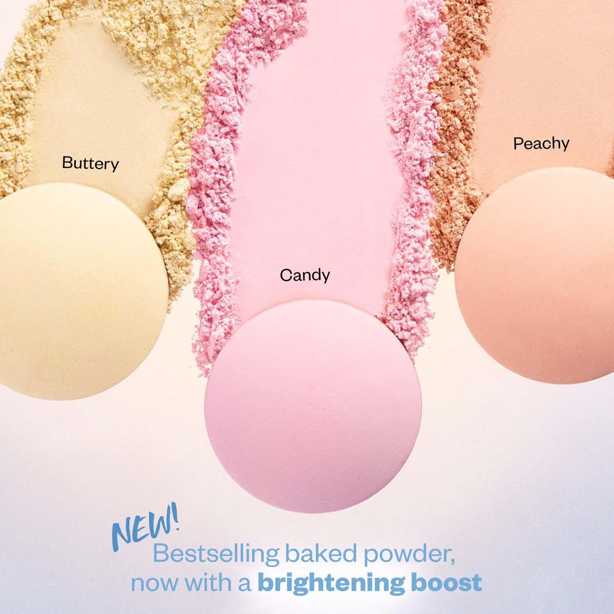 Kosas Brightening Baked Under Eye Setting Powder - Talc-Free Soft Focus Finish | Candy Color