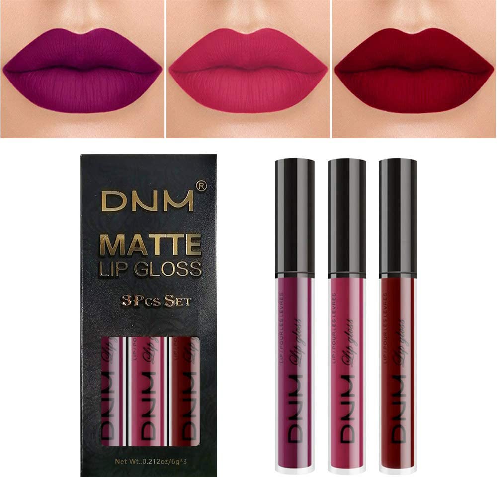 Medium Brown Beige Lip Liner & Matte Lipstick Set - Vegan, Long-Lasting, Waterproof | 2 Pcs