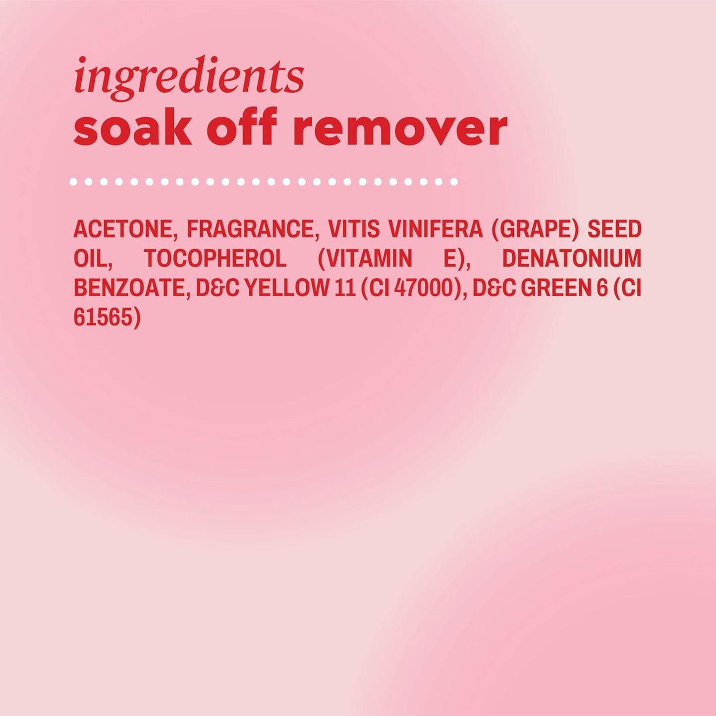 Coconut Scented Nail Polish Remover - Maximum Strength Gel Formula with Vitamin E & Grape Seed Oil | 16 oz