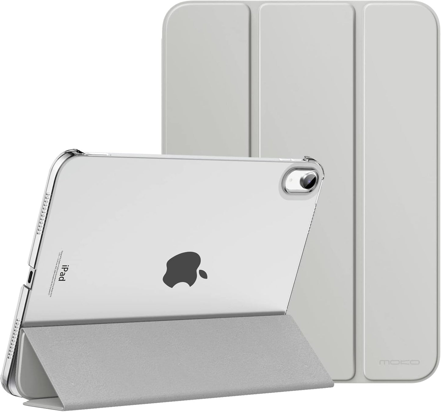 iPad 11th & 10th Generation Case - Slim Hard PC Translucent Back Cover | Navy Blue, Auto Wake/Sleep Support