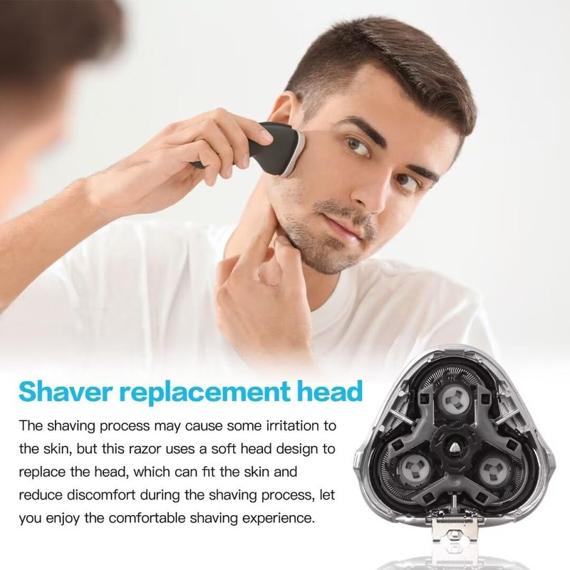 Upgraded SWS7105 Electrics Shaver Head Blades Cutters Replacement Suitable for Sweet-LF SW-S7105 SWSBK7105(Includes Clean Brush) by Zafina-UP