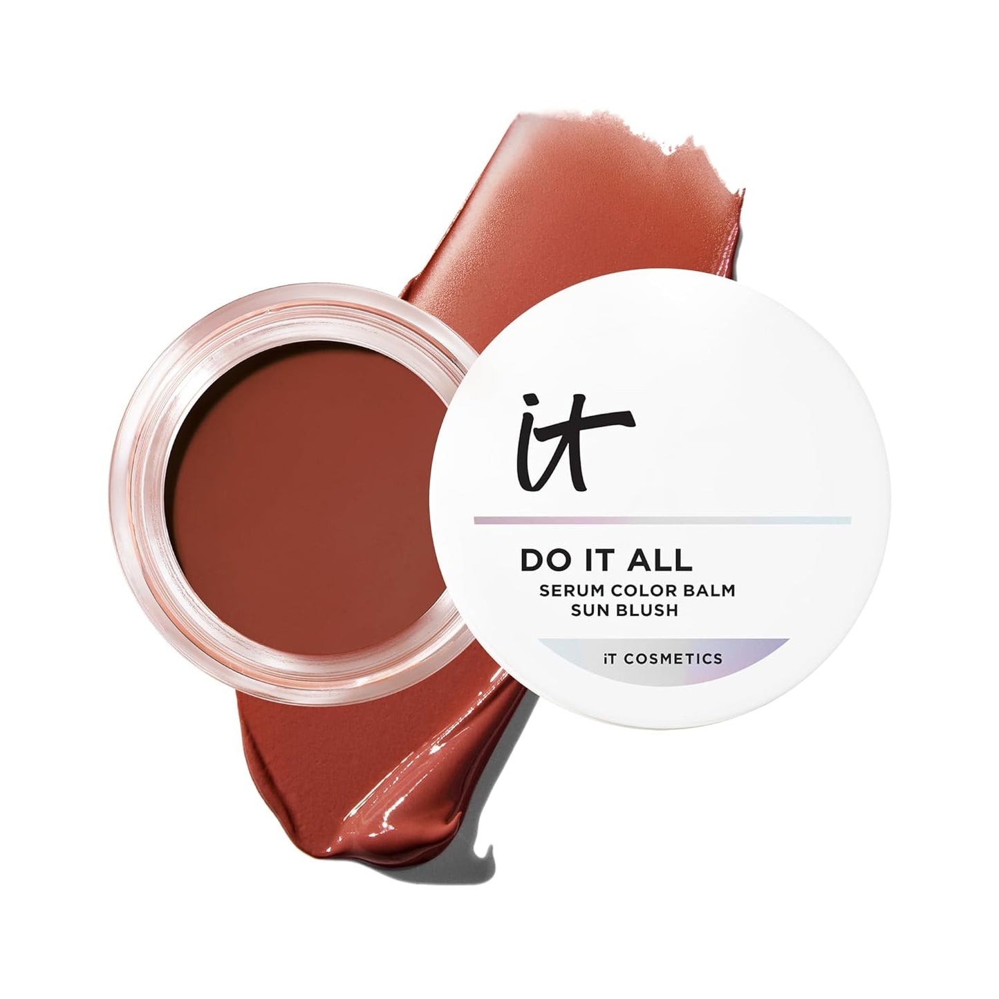 IT Cosmetics Do It All Serum Color Balm - Blendable Blush & Bronzer with Hyaluronic Acid | 0.63 oz