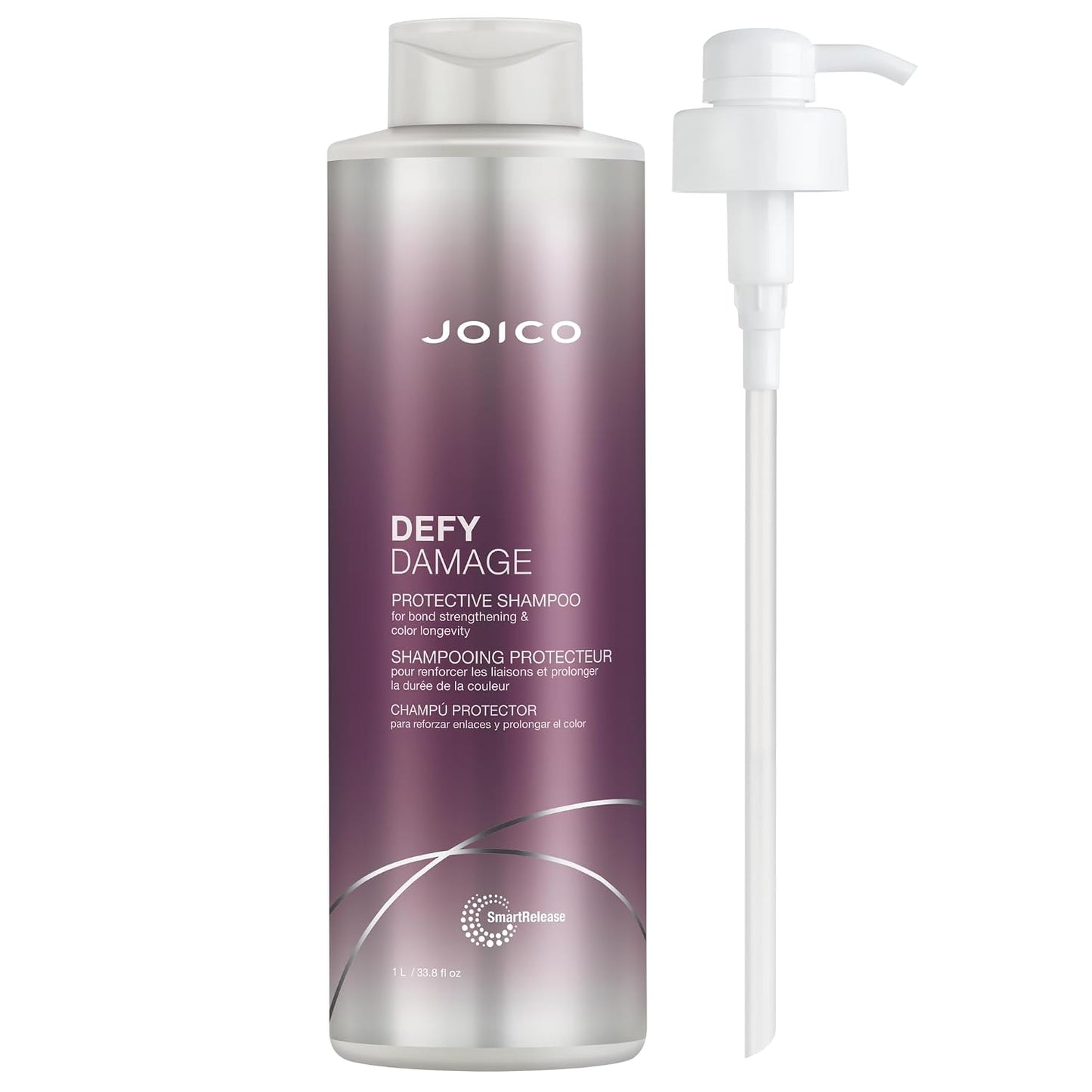 Joico Defy Damage Shampoo - Protect Color-Treated Hair | Strengthen Bonds with Moringa Oil & Arginine