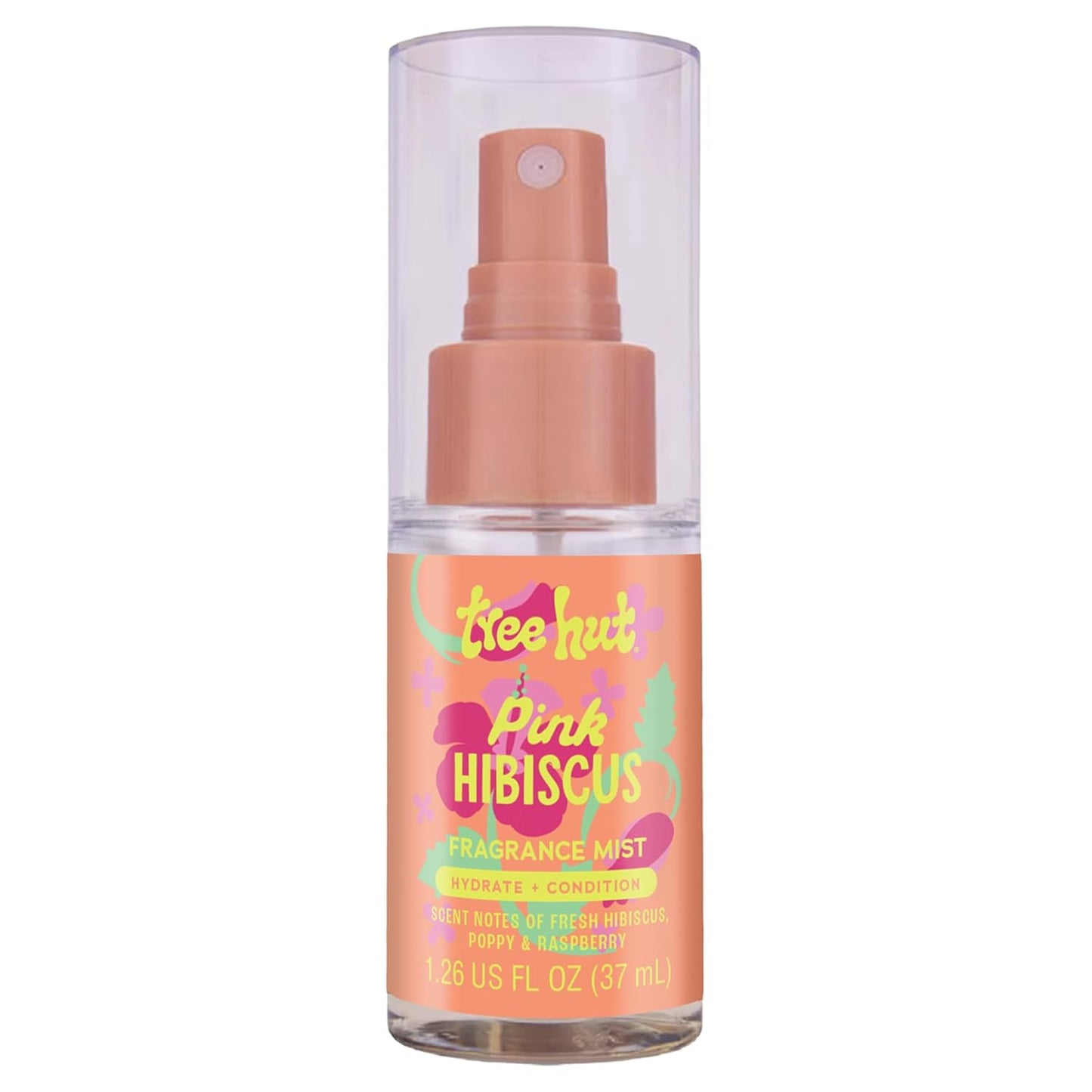 Tree Hut Vanilla Hair & Body Mist - Hydrating Alcohol-Free Spray with Vanilla, Sandalwood & Coconut | 6 Fl Oz