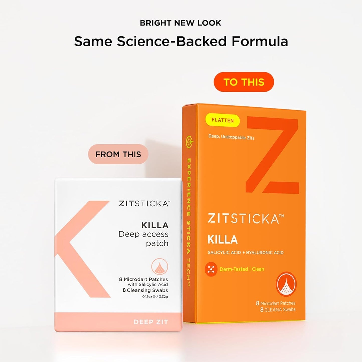 ZitSticka Killa Microdart Pimple Patches - Fast-Acting Salicylic Acid Treatment for Deep Zits | Regular 8 Count