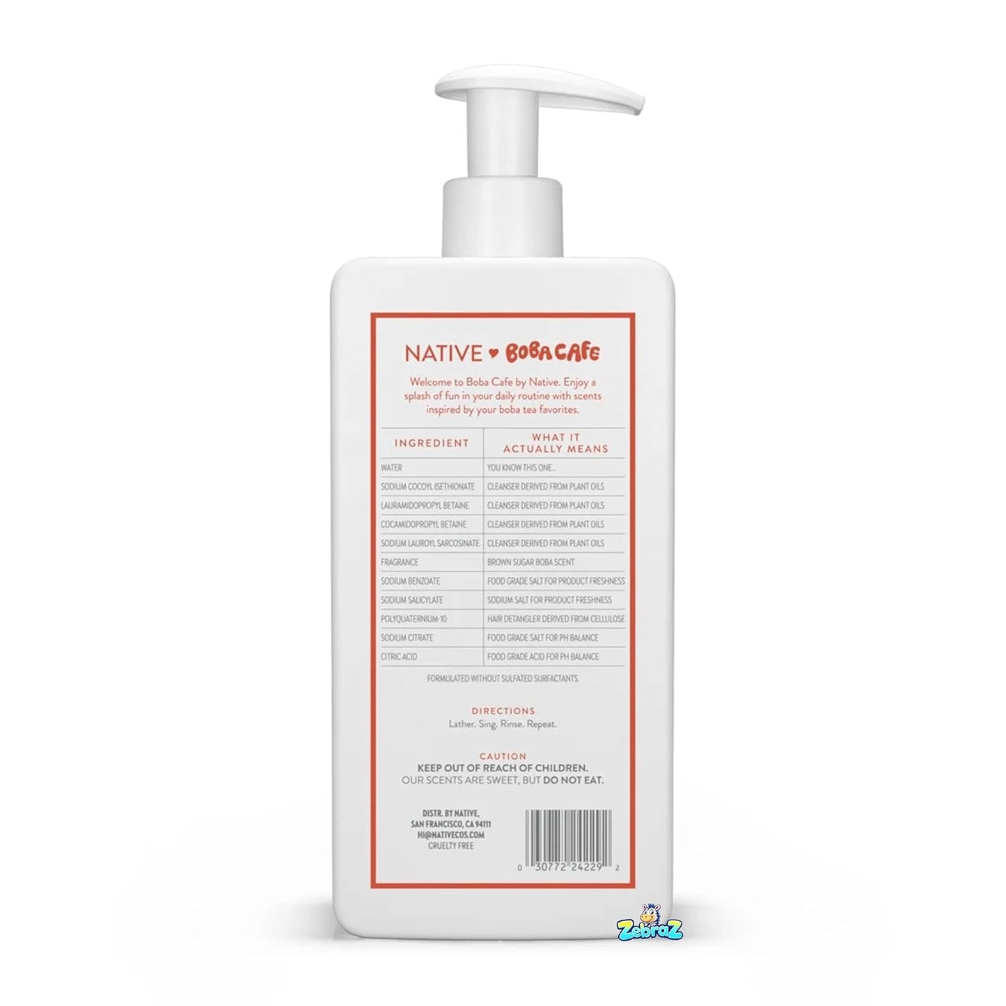 Native Limited Edition Brown Sugar Boba Shampoo & Conditioner | 16.5 fl oz - Set of 2