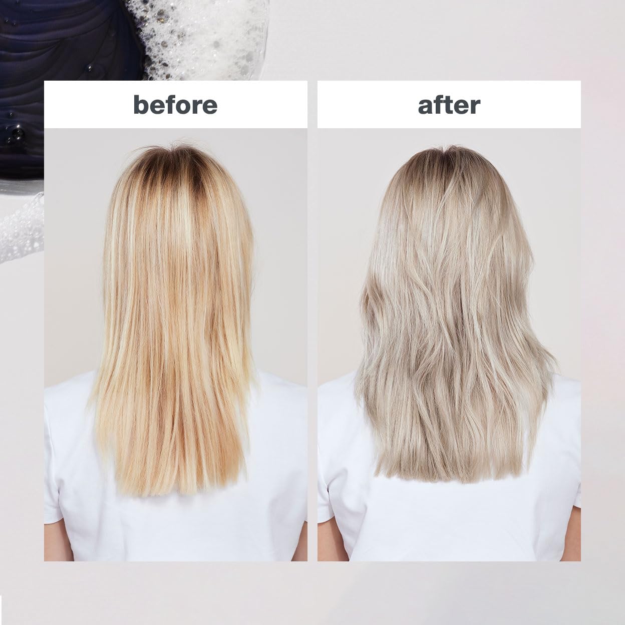 Icy Blond Shampoo - Award-Winning Black Pigment Formula to Cool Brassy Tones | Enhance Platinum Blonde Hair