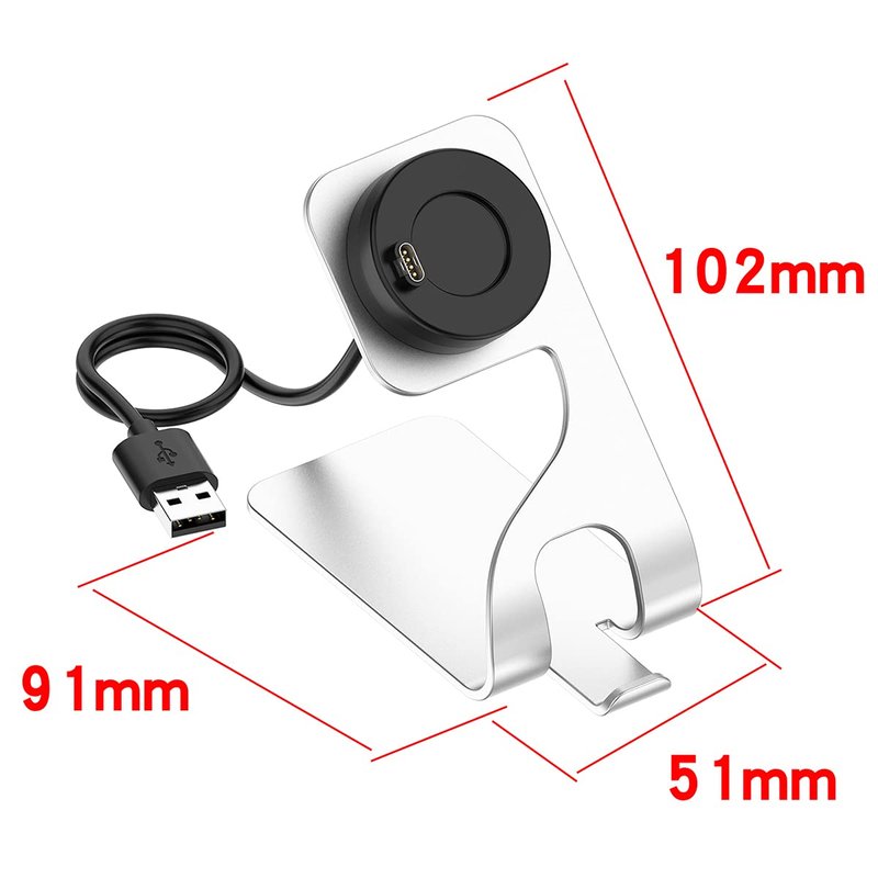 Charger for Garmin Watch Fenix 8 7 7S 7X 6 6S 6X 5 5S 5X Plus, Forerunner 965 955 945 745 255 245 165 55 45, Approach S10 S12 S40 S42 S60 S62 S70, Vivoactive 3/4/4S 5, Instinct 2 2S 2X, Venu 2 2S 3