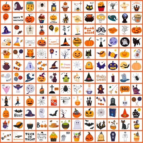 Halloween Temporary Tattoos for Kids - 408 Fun Designs