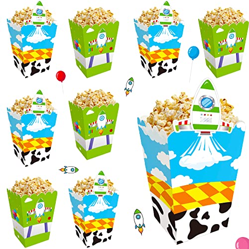 24 Pack Cartoon Story Popcorn Boxes for Birthday Parties
