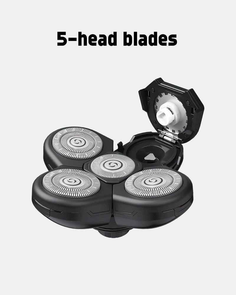 Head Shaver Replacement Heads for Freebird Head Shaver, 2 Pack Replacement Blades Compatible with Free Bird, Japanese Stainless Steel, 3 Cleaning Brush
