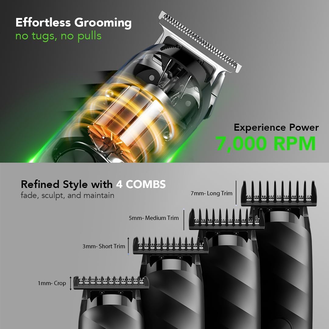Oraimo Beard Trimmer for Men Electric Razor Shaver Easy to Use and Clean