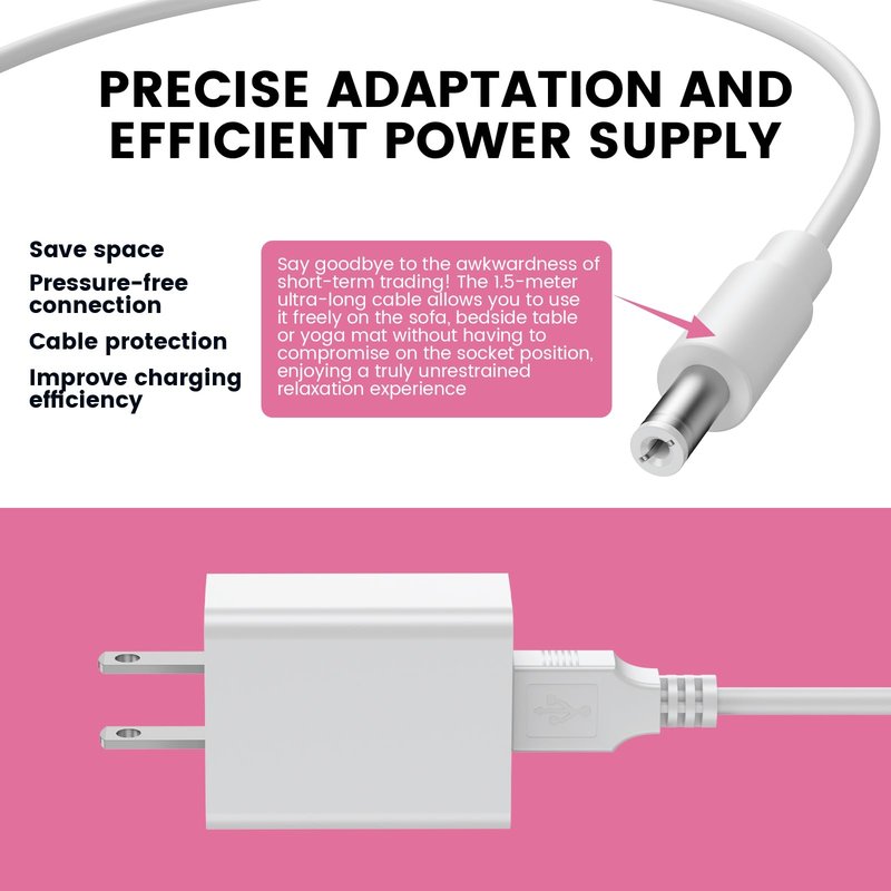 Dermaplaning Tool Charger Cord Compatible with Michael Todd Beauty Sonicsmooth Sonicsmooth Pro+ Dermaplane for Women Face Replacement Battery Power Supply Adapter