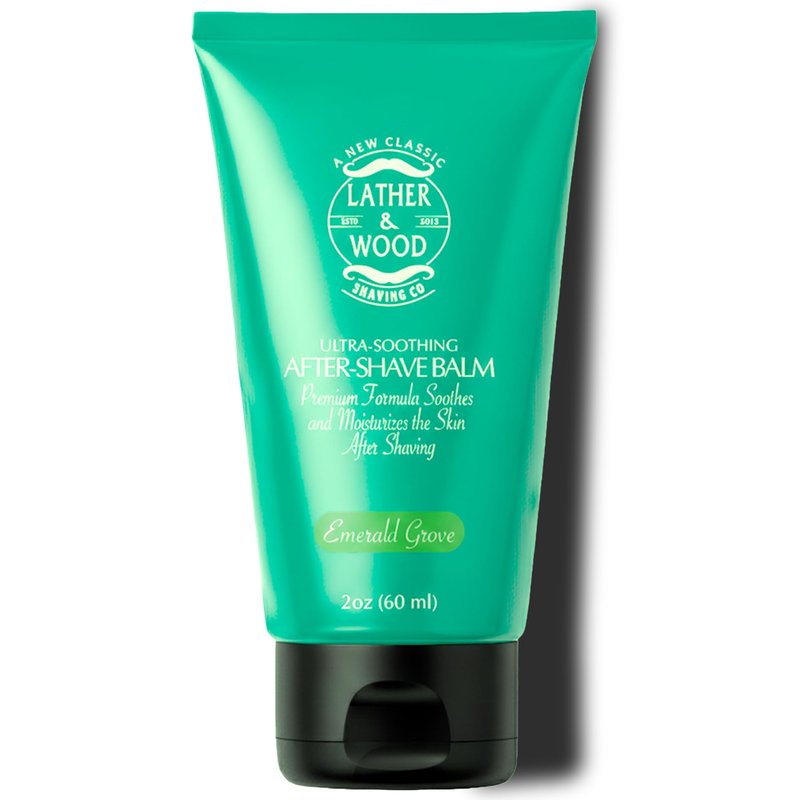 Best After-shave Balm, Emerald Grove Scent, Premium Aftershave Lotion, Soothes and Moisturizes Face after shaving, Does Not Dry The Skin, Eliminates Razor Burn For A Silky Smooth Finish