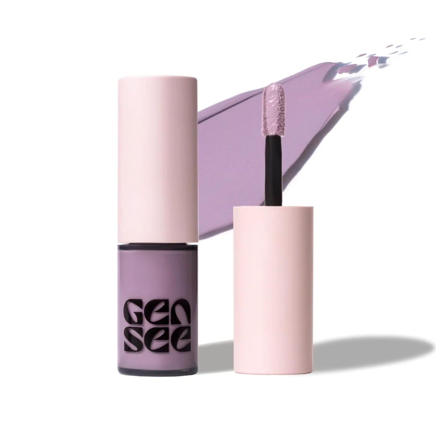 GEN SEE Mixed Media Matte Liquid Eyeshadow - High Pigment, Weightless Long-Lasting Formula | Linen Color, Vegan & Cruelty-Free