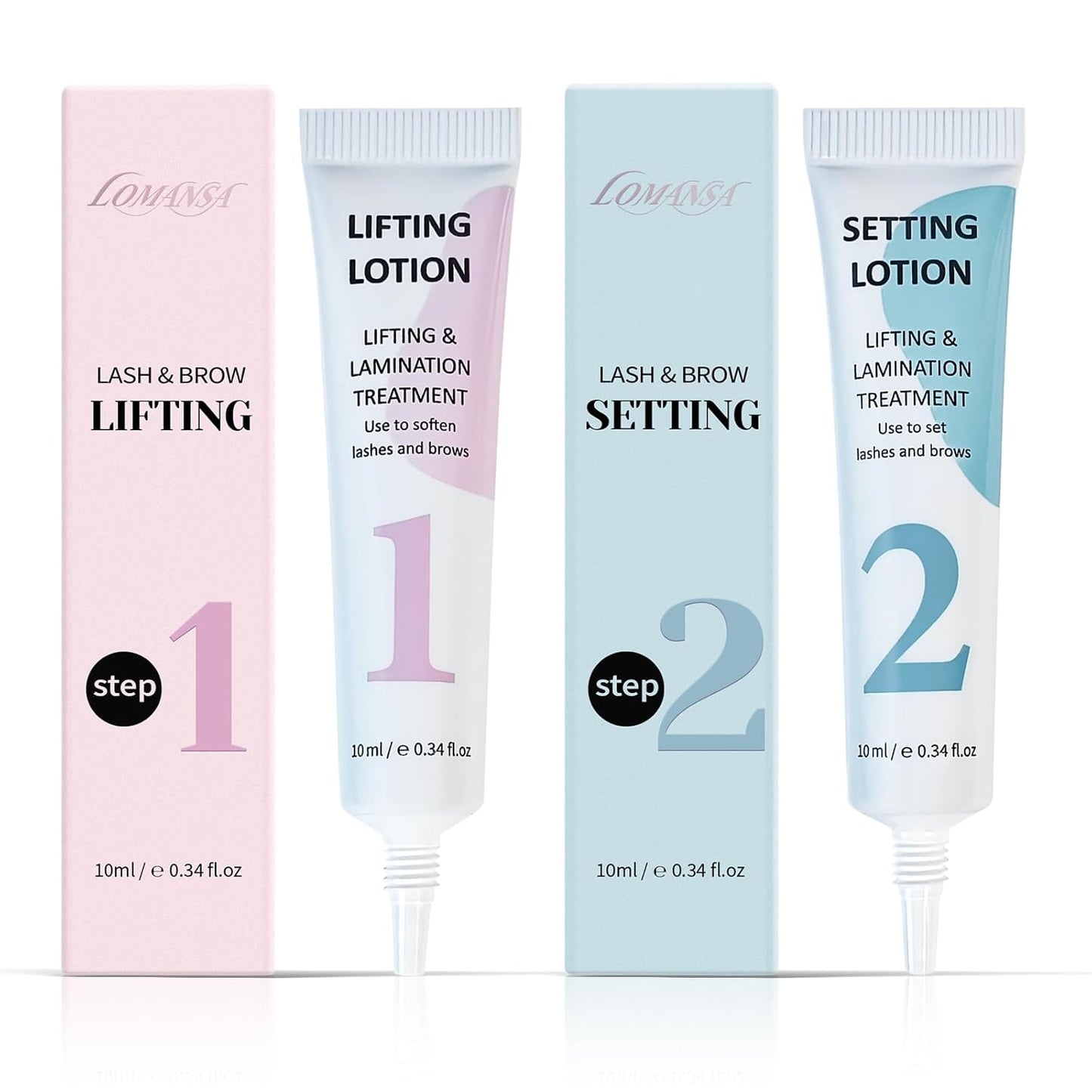 Lash Lifting Solution - DIY Lash Lift Lotion for Home Use | Precision Slim-Tip Tube for Controlled Application