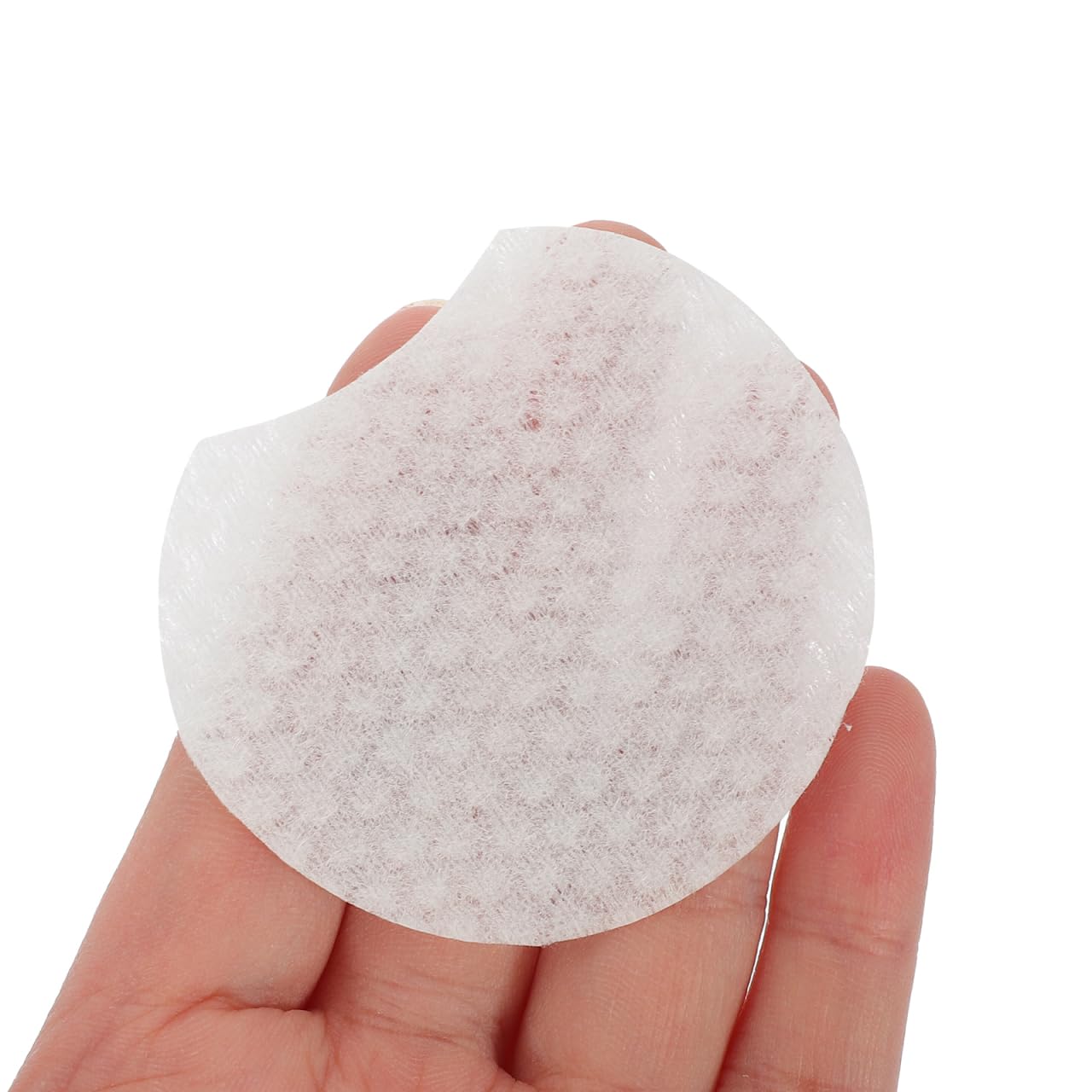 PartyKindom 600pcs Organic Cotton Facial Sponge Makeup Cleaning Pad Thick Face Skincare Wipe Non Woven Fabric Cosmetic Remover Round White 2.28 Inches Exfoliate Tool Beauty Spa Wash Cloth Accessories