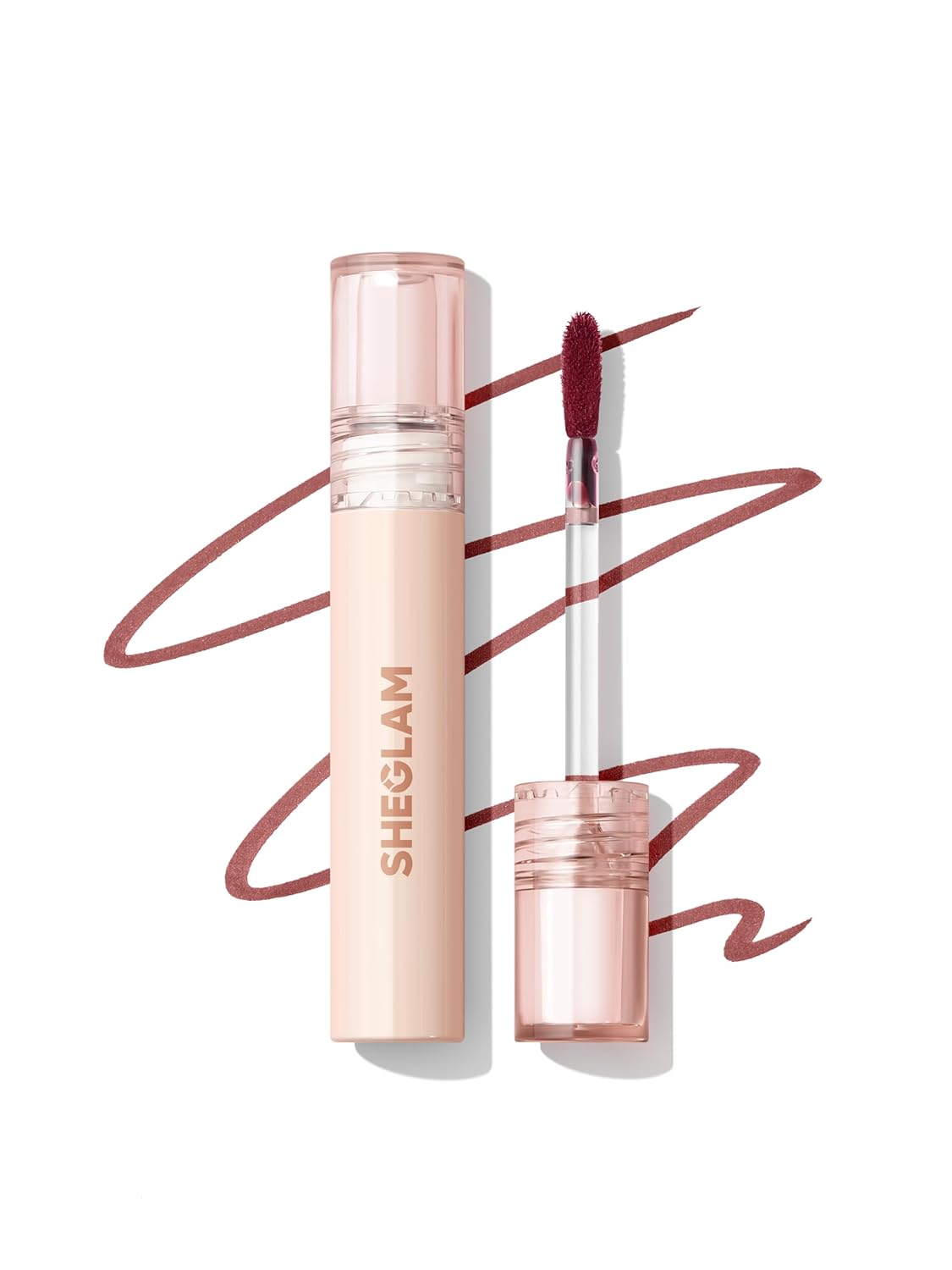 Fall In Line Peel Off Lip Liner Stain - Long Lasting Transfer-Proof Nude Tint | Cherry Bark
