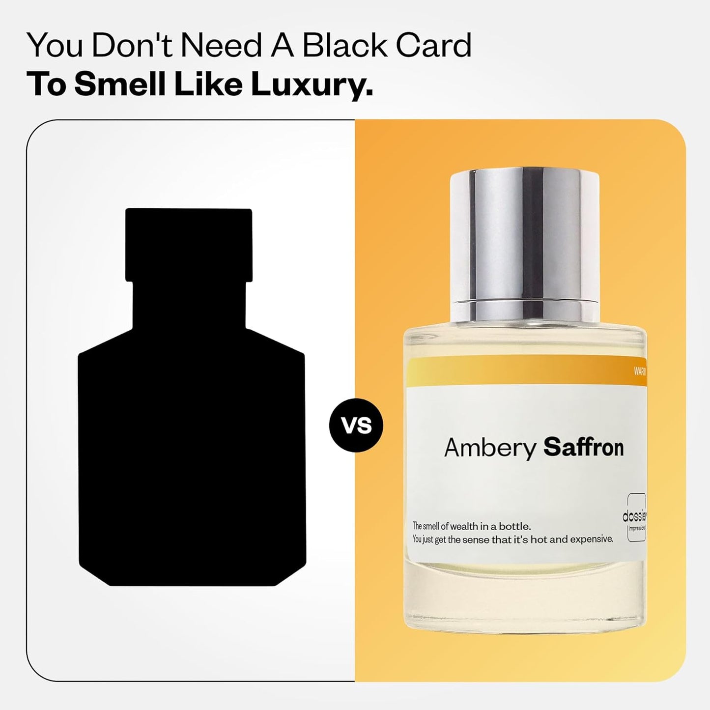 Ambery Saffron Eau de Parfum - Unisex Long-Lasting Fragrance | 1.7 fl oz (50ml)