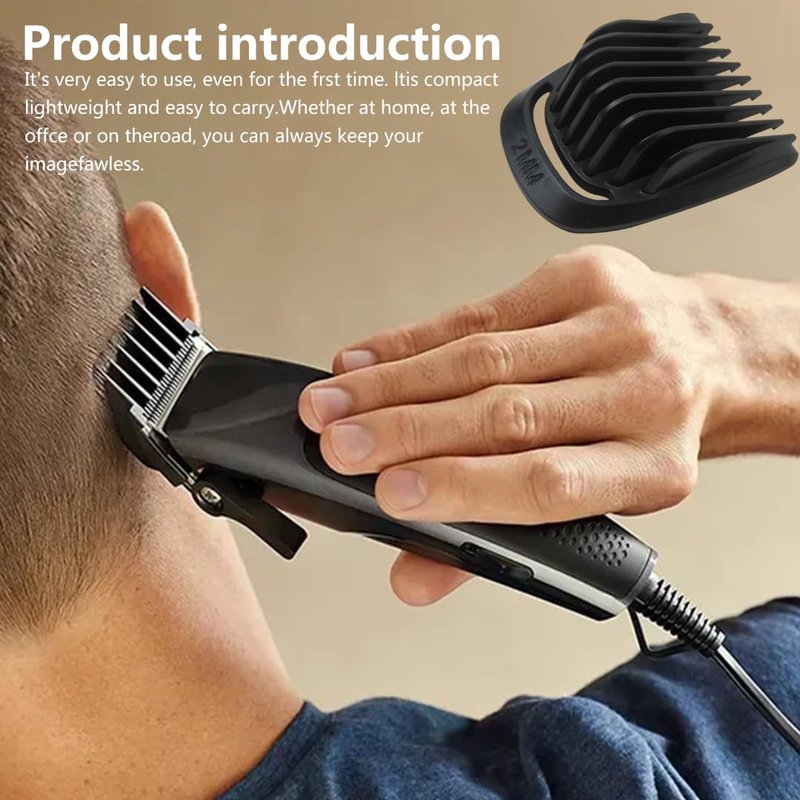 Replacement Beard Stubble Guide Combs Guards 1mm & 2mm Compatible with Philips Norelco Multigroom Trimmer BT5511, MG3750, MG3760, MG5700, MG5750