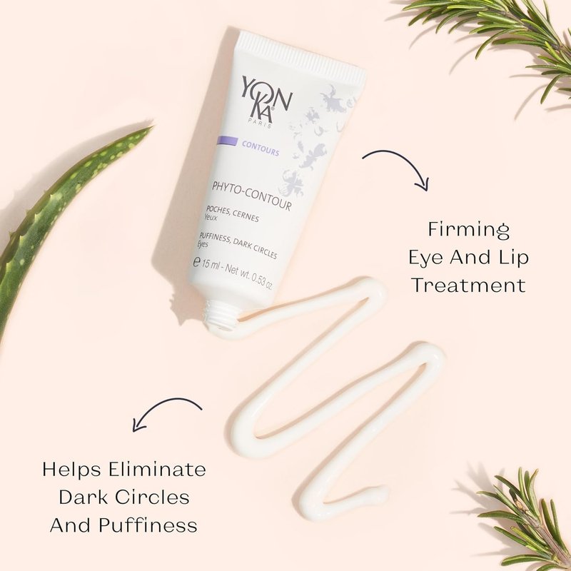 Yon-Ka Phyto-Contour | Anti-Aging Eye Cream with Rosemary Extract | Reduces Puffiness & Dark Circles | For All Skin Types and Paraben-Free | 0.5 fl oz