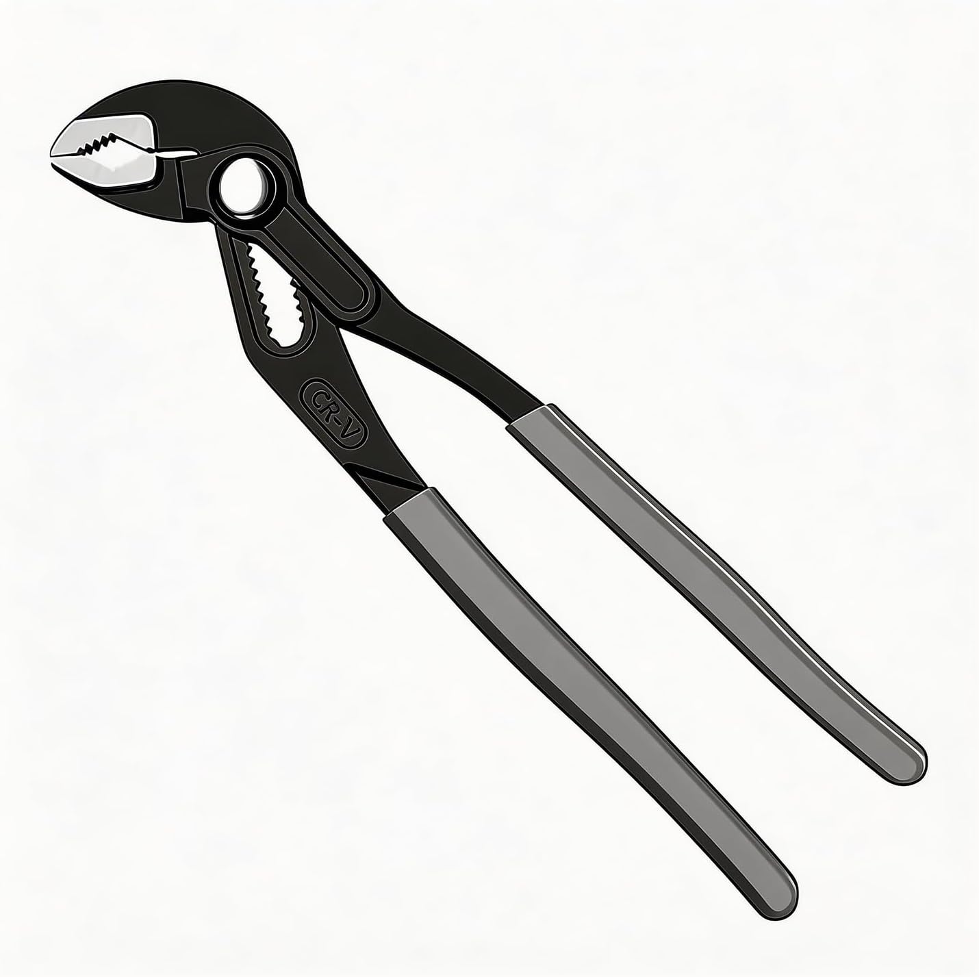 Adjustable Groove Joint Pliers - 7-Inch Multi-Function V-Jaw Chrome Vanadium Steel for DIY & Plumbing Repairs