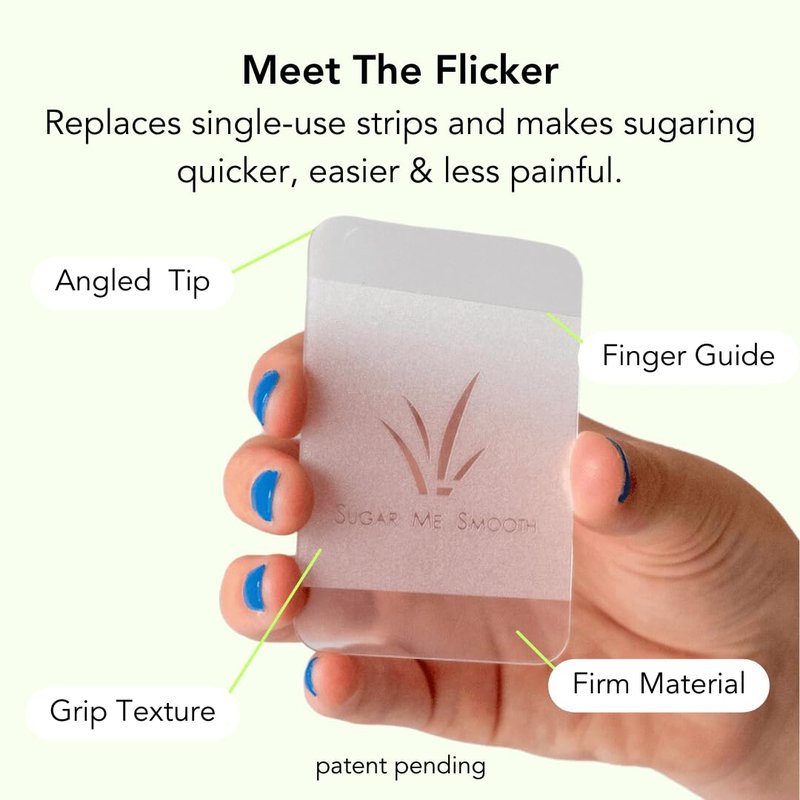 Sugar Me Smooth Body Sugar Wax Kit – Gentle On Skin And Less Painful Hair Removal In A Simple System, No Strips, No Heat, Water Soluble All-Natural Solution For All Skin & Hair Types