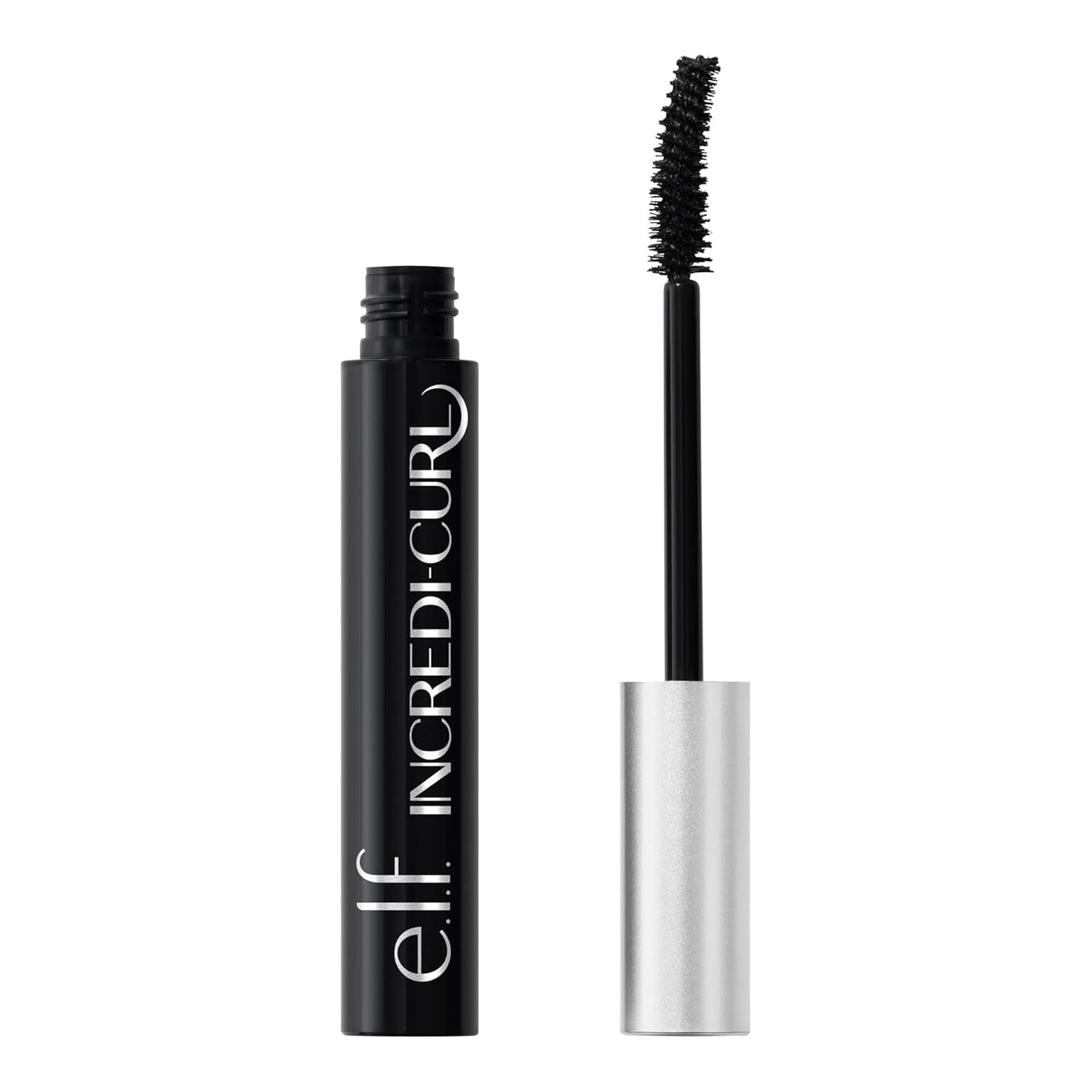 e.l.f. Incredi-Curl Mascara - Volumizing & Smudge-Resistant Formula | Bold Lifted Curl in Dark Brown