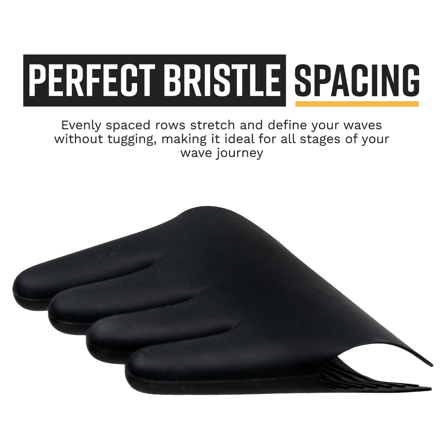 Nick Wavy Collection 360 Wave Lay Down Glove by The Cut Buddy – Professional Frizz Control & High-Gloss Finishing Tool, Textured Smoothing Surface, Ambidextrous Elastic Cuff, One Size Fits Most
