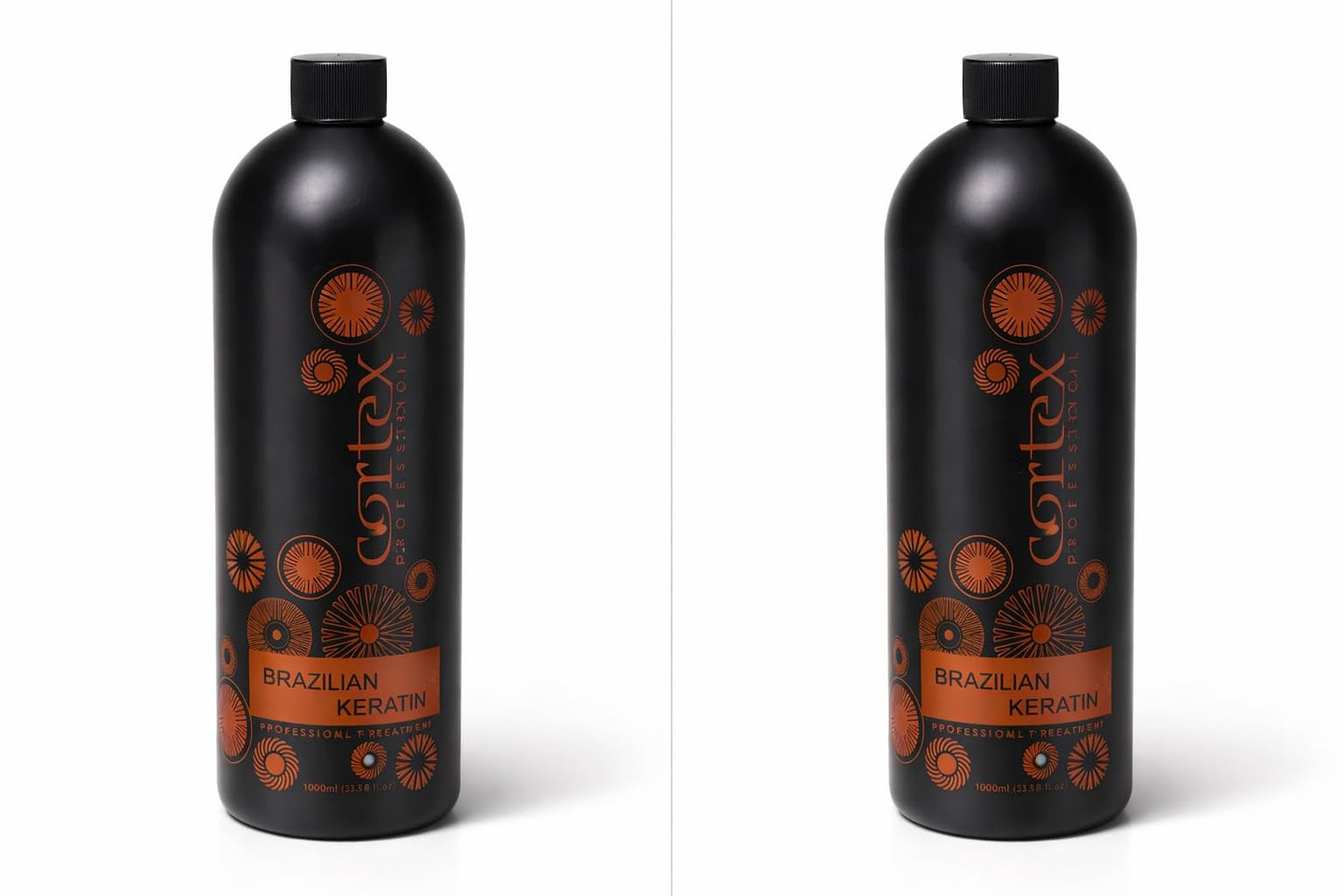 Cortex Professional Brazilian Keratin Hair Treatment | Restores, Straightens Coarsest, Curliest Hair | Improved Hair Care Straightening Formula