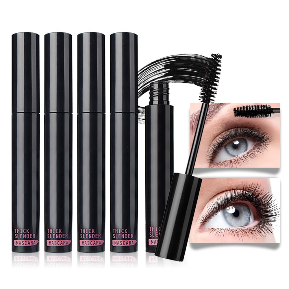 Colorful Mascara Set - Voluminous Lengthening & Curling Formula | Pink, Purple, Blue, Green, Red, Teal