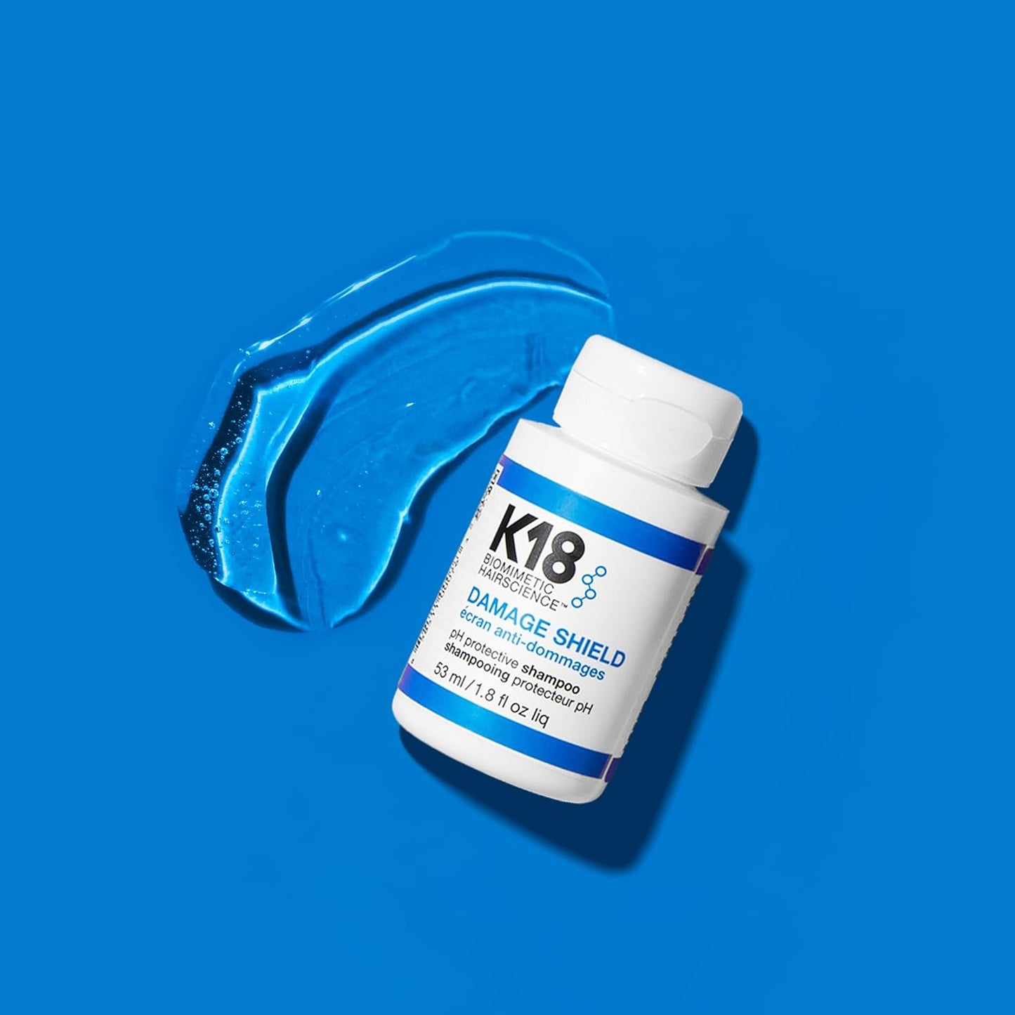 K18 Damage Shield Shampoo & Conditioner Set - Smoothing & Protective Formula for Healthy Hair | 1.8 Fl Oz x2