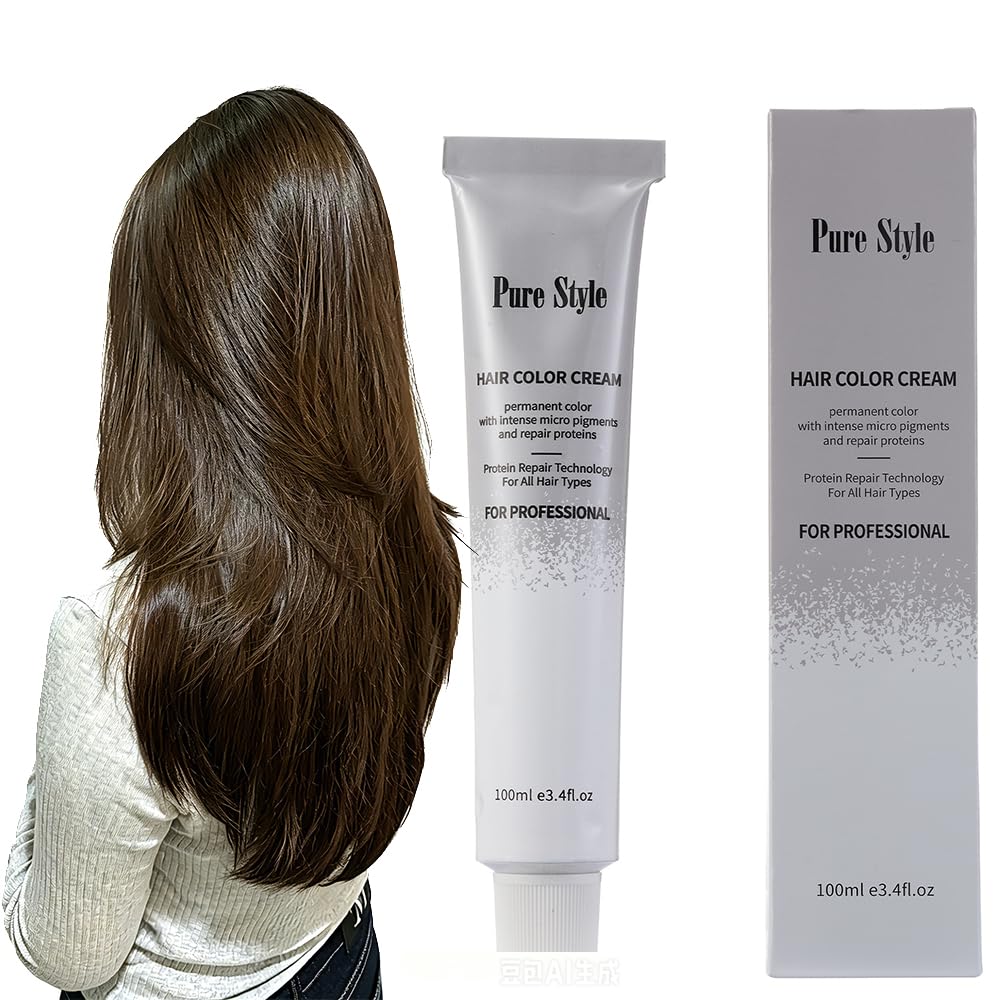 Hair Color Diluter Cream - Ammonia-Low Permanent Dye for At-Home Salon Quality | 3.4 fl oz (100ml) Nourishing Formula