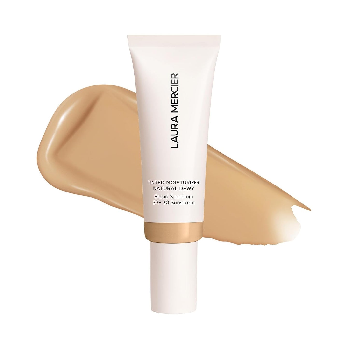 Laura Mercier Tinted Moisturizer - Natural Dewy SPF 30 | 24HR Hydration, Buildable Coverage, Sheer Finish