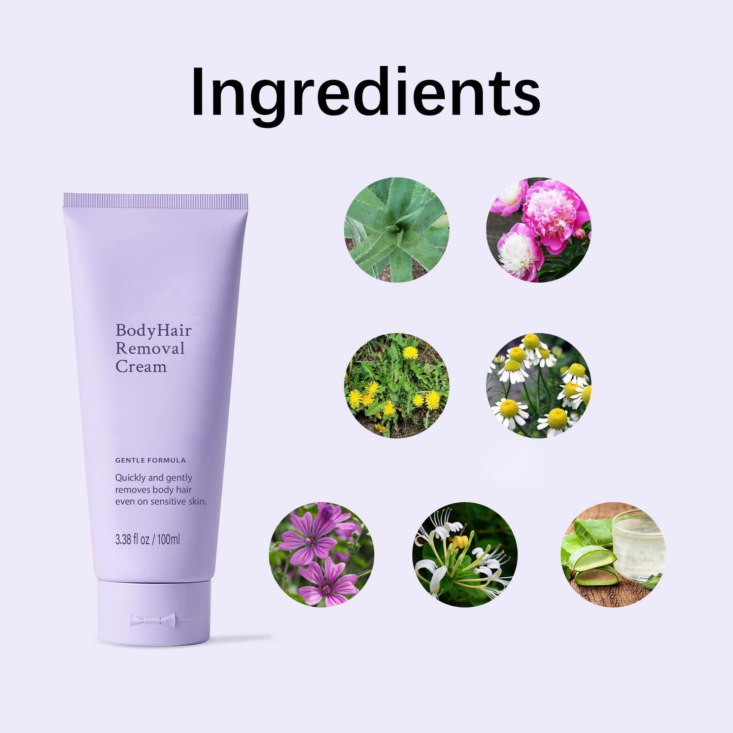 Snatched Hair Removal Cream, Body & Facial Hair Remover Cream for Woman Aged 65+, Bikini Hair Removal Cream (1PC)