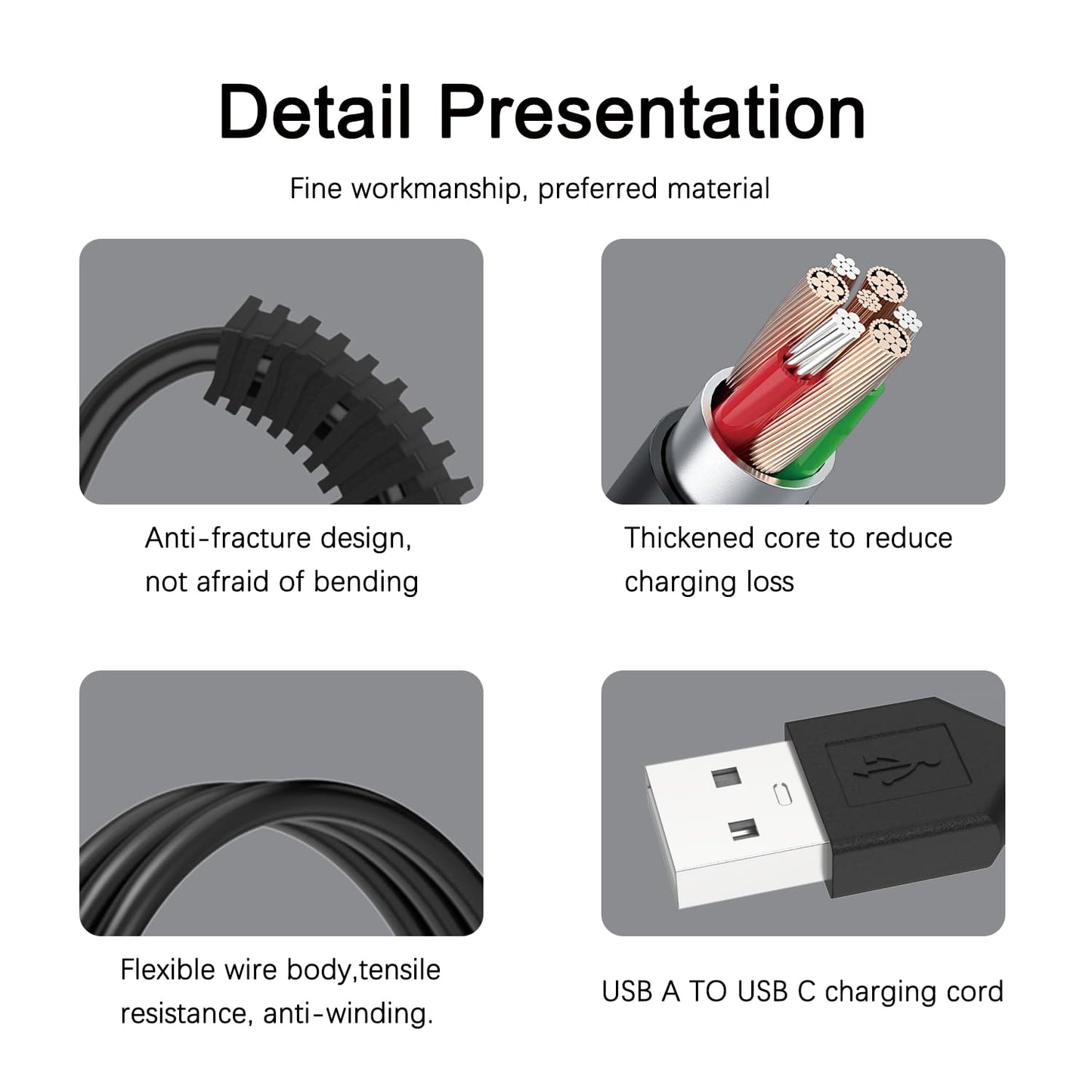 2Pcs USB Power Cord for Remington Smooth & Silky Electric Shaver WDF5030A, WDF4816NA, WDF4821US, WDF4825, Women’s Shaver & Trimmer Replacement Charging Cable, Black