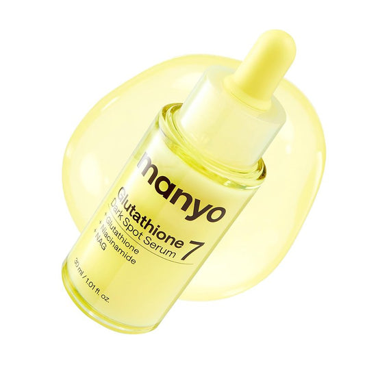 MANYO Glutathione 7 Dark Spot Serum, Niacinamide Serum for Uneven Skin Tone, Dark Spot Remover for Face & Radiance Booster, Korean Skincare, 1.01 fl.oz (30ml)