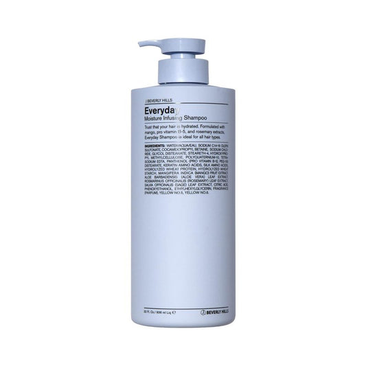 J Beverly Hills Blue Everyday Moisturizing Shampoo - Eucalyptus Oil for Hair Growth | 3 Oz & 12 Oz Options