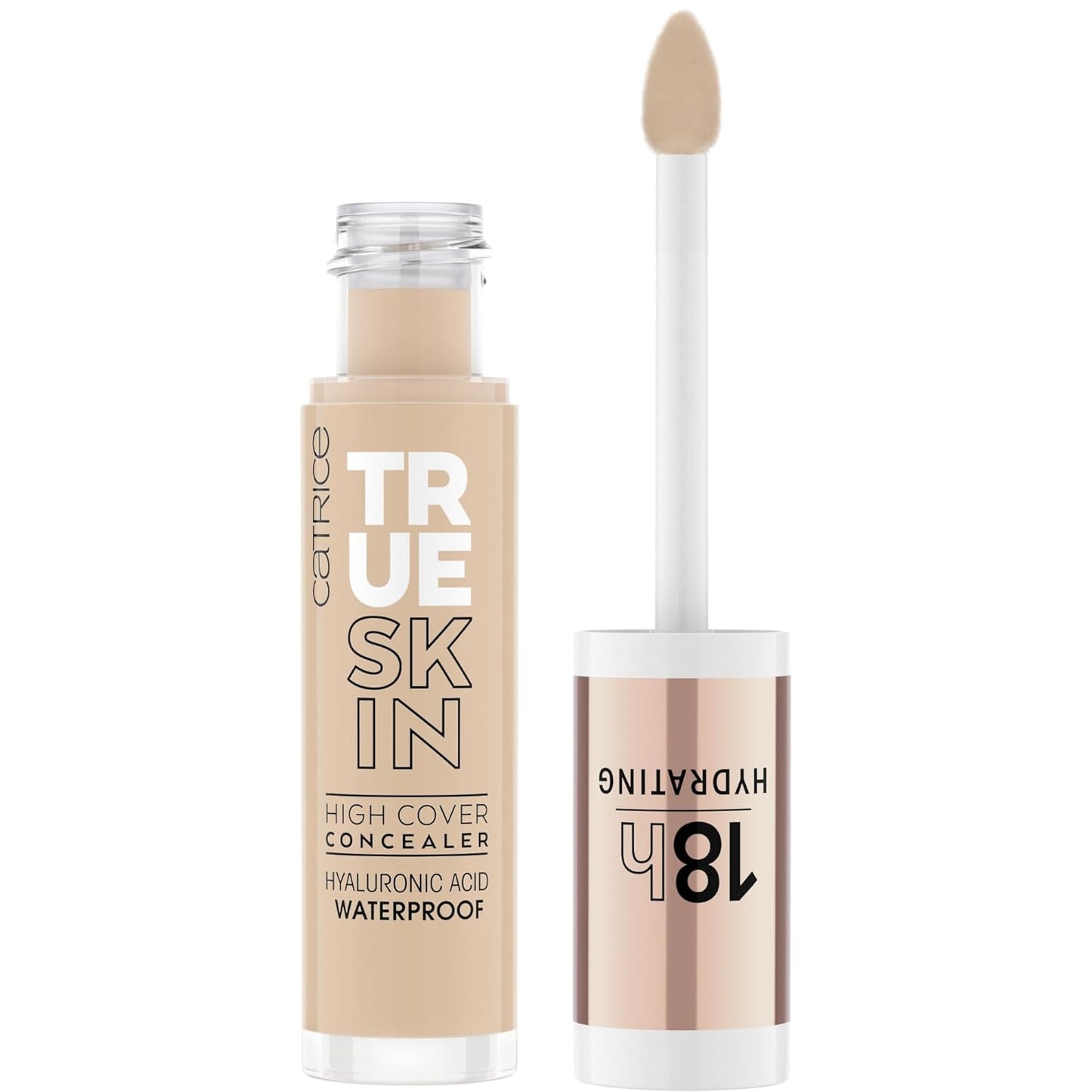 Catrice True Skin High Cover Concealer - Waterproof & Lightweight | 032 Neutral Biscuit, 18-Hour Wear, Vegan