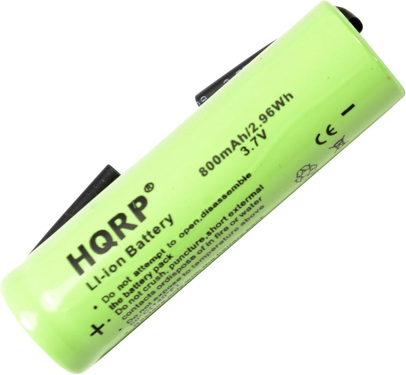 HQRP Battery Compatible with Philips Norelco 3.7V Li-Ion 422203606410 AT880 Shaver Plus Screwdriver and Cleaning Brush